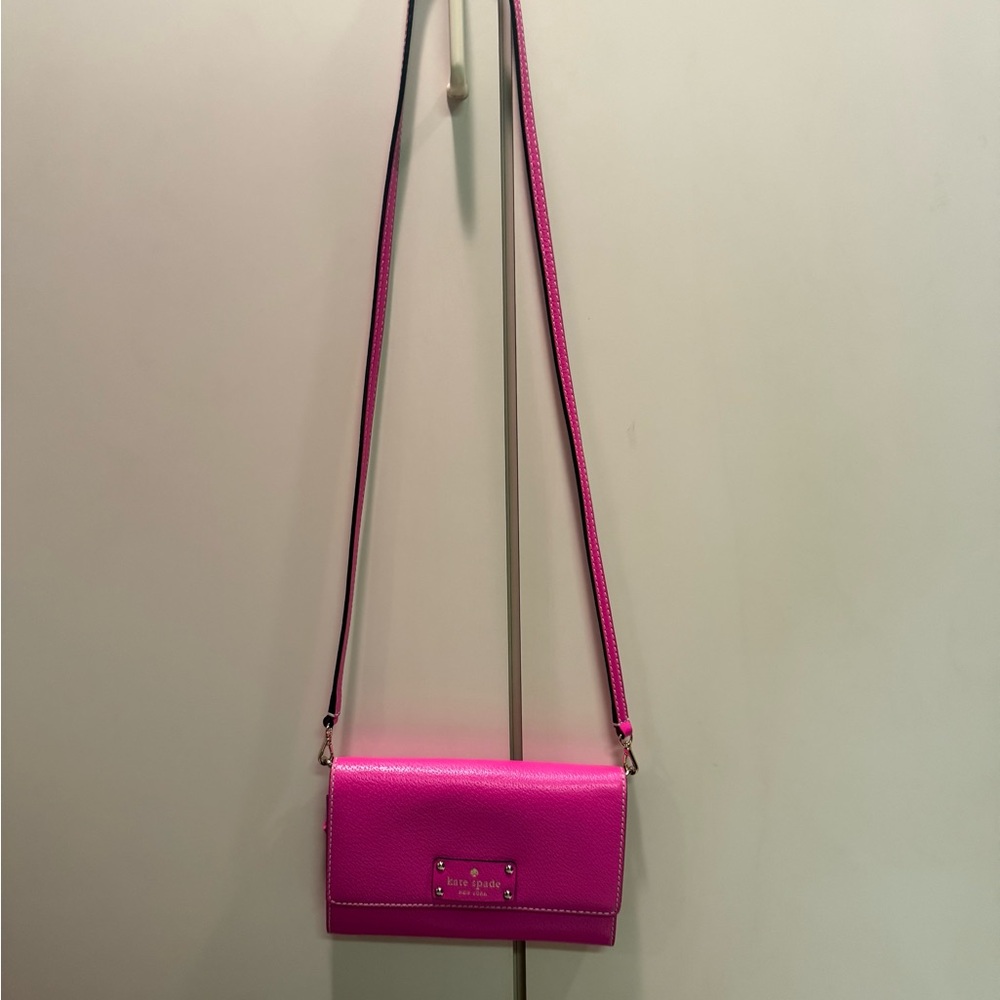Kate Spade Vibrant Pink Crossbody Bag